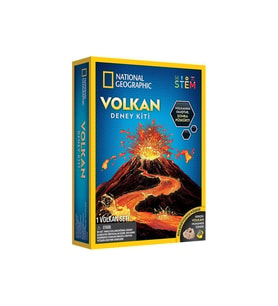 NAT02002 National Geographic Volkan Deney Kiti - Trvolcano2 +8 Yaş