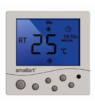 Smallart Sıva Üstü Dijital Fancoil Termostatı Sm2008FFS-L