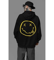 Nirvana Yazılı Unisex Oversize Tasarım Hoodie