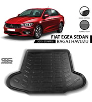 Fiat Egea Bagaj Havuzu 2015 Sonrası Havuzlu Bagaj Paspası