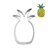 Kek Kurabiye Ve Pasta Kalıbı Metal  Ananas Şekilli 6X10 CM
