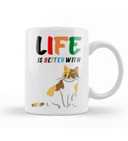 Funny Cat Lover GiftsFor   Men Kids Kupa Bardak Porselen