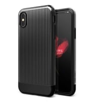 VRS Design iPhone X ile Uyumlu Shine Coat Kılıf Black (Siyah)
