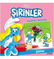 Şirine Hikayeli Boyama - Şirinler