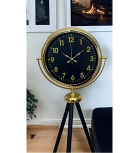 Gold Standart Tripod Ayaklı Saat