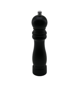 SİYAH AHŞAP BÜYÜK= ÇAP: 4.5CM - UZUNLUK: 19.5CM TUZ - BAHARAT ÖĞÜTÜCÜ (5343)