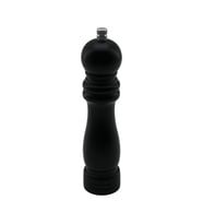 SİYAH AHŞAP BÜYÜK= ÇAP: 4.5CM - UZUNLUK: 19.5CM TUZ - BAHARAT ÖĞÜTÜCÜ (5343)