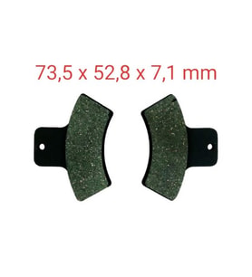 ATV ARKA FREN DİSK BALATASI FA270 GOLD LİNHAİ-POLARİS