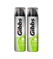 Gibbs Tıraş Köpüğü Extra Sensetive 2 x 200 ml