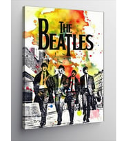 Kanvas Tablo The Beatles Müzik Grubu