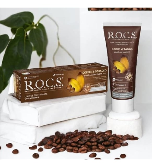 rocs coffee & tobacco Delivery service from Germany quality mint and herbs gives long Rocs Coffee & Tobacco Di