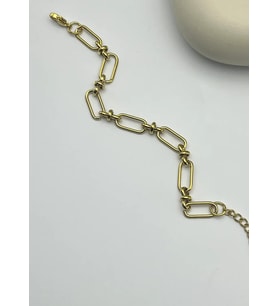 Çelik Gold Ataç Bileklik - 25-blk133