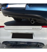 Citroen C Elysee Difüzör Sağdan Tekli Difüzör Parlak Siyah Plasitk 2012 2013 2014 2015 2016