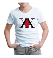 Hunter X Hunter - X Logo Beyaz Çocuk Tshirt