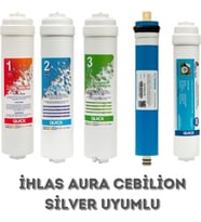 Sulook Aura Cebilon Silver Su Arıtma Cihazı Uyumlu 5li Filtre Set