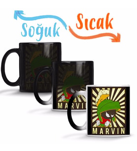 Martian Marvin Sihirli Kupa Bardak Porselen