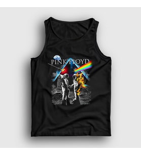 Presmono Unisex Siyah Moon V2 Pink Floyd Atlet 352602tt