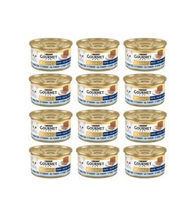 Purina Gourmet Gold Kıyılmış Ton Balıklı Konserve Yetişkin Kedi Maması 12 x 85 G