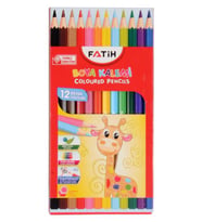Fatih 12 Renk Kuru Boya Kalemi