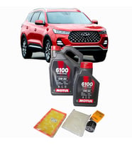CHERY TİGGO 7 PRO PERİYODİK YAĞ BAKIM SETİ 5 litre MOTUL 6100 + HAVA + POLEN + YAĞ FİLTRSİ