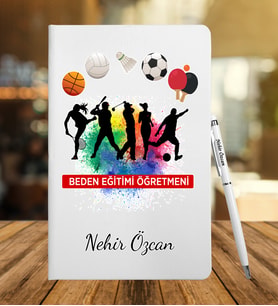 Beden Eğitimi Öğretmenlerine Özel Defter Kalem Seti