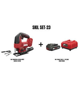 SKIL Set-23 (SKIL COMPACT 3440CA  AKÜLÜ DEKUPAJ TESTERE+2,0Ah Li + 2.4A ŞARJ CİHAZI PROMO)