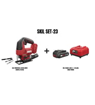 SKIL Set-23 (SKIL COMPACT 3440CA  AKÜLÜ DEKUPAJ TESTERE+2,0Ah Li + 2.4A ŞARJ CİHAZI PROMO)