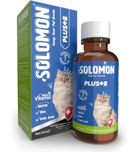 Plus+B Kediler İçin Tüy Dökümünü Azaltan Besleyen Tüy Döküm Önleyici Multivitamin Damla