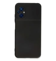 Poco M5 Kılıf Nano içi Kadife Silikon - Siyah