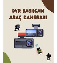 Sürüş Park Halinde Kesintisiz Güvenlik İçin 3 Kameralı Profesyonel Dashcam
