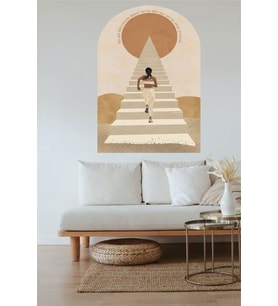 Velaris Boho Bohem Renkli Duvar Sticker