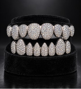 Hip Hop Iced Out Grillz Dişlik