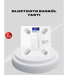 Akıllı Bluetooth Tartı – 8 Farklı Ölçüm Verisi, Otomatik Kişi Tanıma