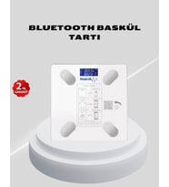 Akıllı Bluetooth Tartı – 8 Farklı Ölçüm Verisi, Otomatik Kişi Tanıma