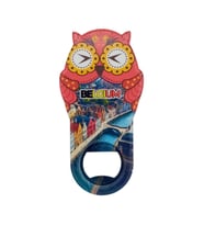 Belçika Temalı Baykuş Magnet Kapak Açacak (Karışık)
