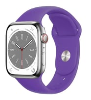 Apple Watch Seri 8 7 6 5 4 3 2 Se Ultra 42MM / 44MM / 45MM / 49MM Uyumlu Spor Silikon Kordon
