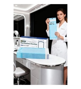 Pilelistore  Sterilizasyon Poşeti 600 Adet - Otoklav Kendinden Yapışkanlı Medikal Poşet 9x26 cm