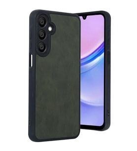 Samsung Galaxy A16 5g Kılıf Aras Deri Kapak - Koyu Yeşil