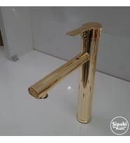 Sipahi Marble Altın Renk Çanak Lavabo Bataryası