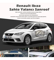 Seat Ibıza Parlak Siyah Yalancı Çakma Sahte Sunroof