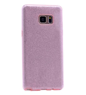 Samsung Galaxy S6 Edge Uyumlu Kılıf Zore Shining Silikon (Rose Gold Altın)