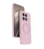 Xiaomi Mi 15t Regal Magsafe Standlı Kapak - Açık Pembe