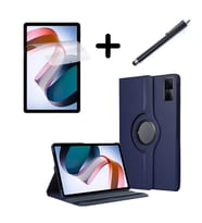 Huawei MatePad Air 11.5 inç Kılıf Dönen Tablet Kilifi Ekran Koruyucu+Kalem (Lacivert)