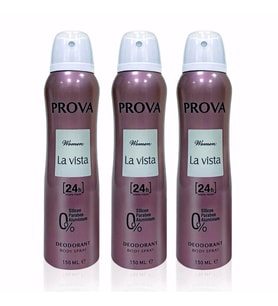 Prova La Vista Kadın Deodorant 150 Ml 3 Adet