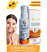 Yüz Güneş Kremi Leke Karşıtı Yüksek Koruyuculu 100 ml Tüm Ciltler Için SPF50+/PA+++