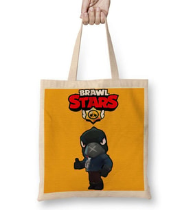 Black Crow Brawl Stars Bez Çanta Uzun Saplı