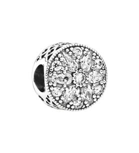 Nur Silver Radiant Bloom Gümüş Charm NUR-BL00188