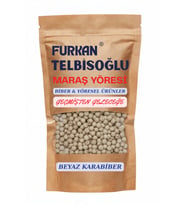 Beyaz Karabiber (Elenmiş,İri Taneli,Katkısız ) 500GR