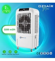 OZYAİR Mini - 3200 m3/h Evaporatif Soğutucu (Mobil Klima, Sulu Hava Soğutucu)