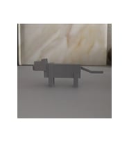 Minecraft Kedi Figürü